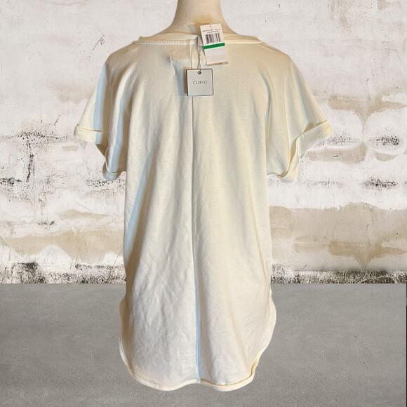 Cupio NWT Women's Short Sleeve Top Size Large - Picture 3 of 5